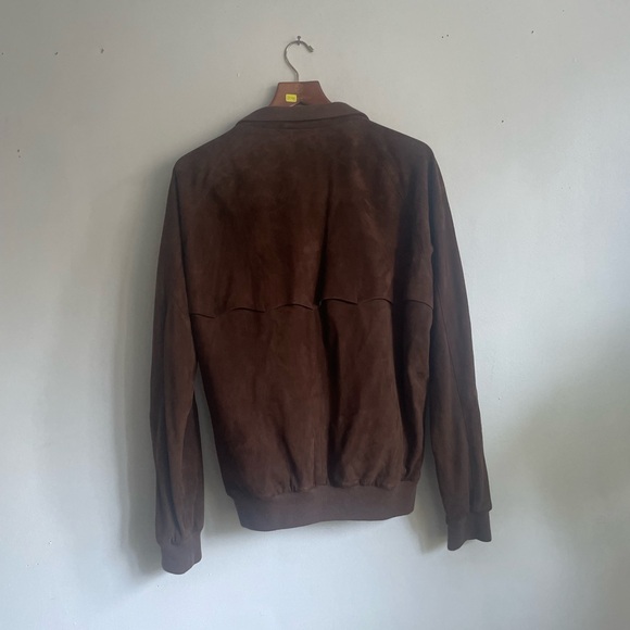 BARACUTA G9 Suede Harrington Jacket brown - Picture 5 of 8